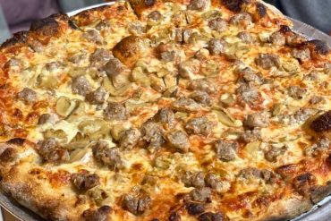 Zuppardi's Special at Zuppardi's Apizza in West Haven, Connecticut