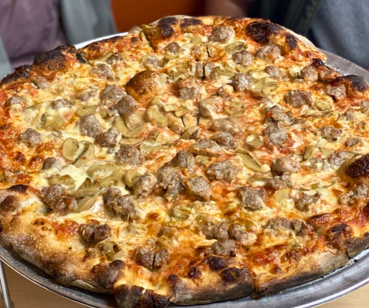 Zuppardi's Special at Zuppardi's Apizza in West Haven, Connecticut