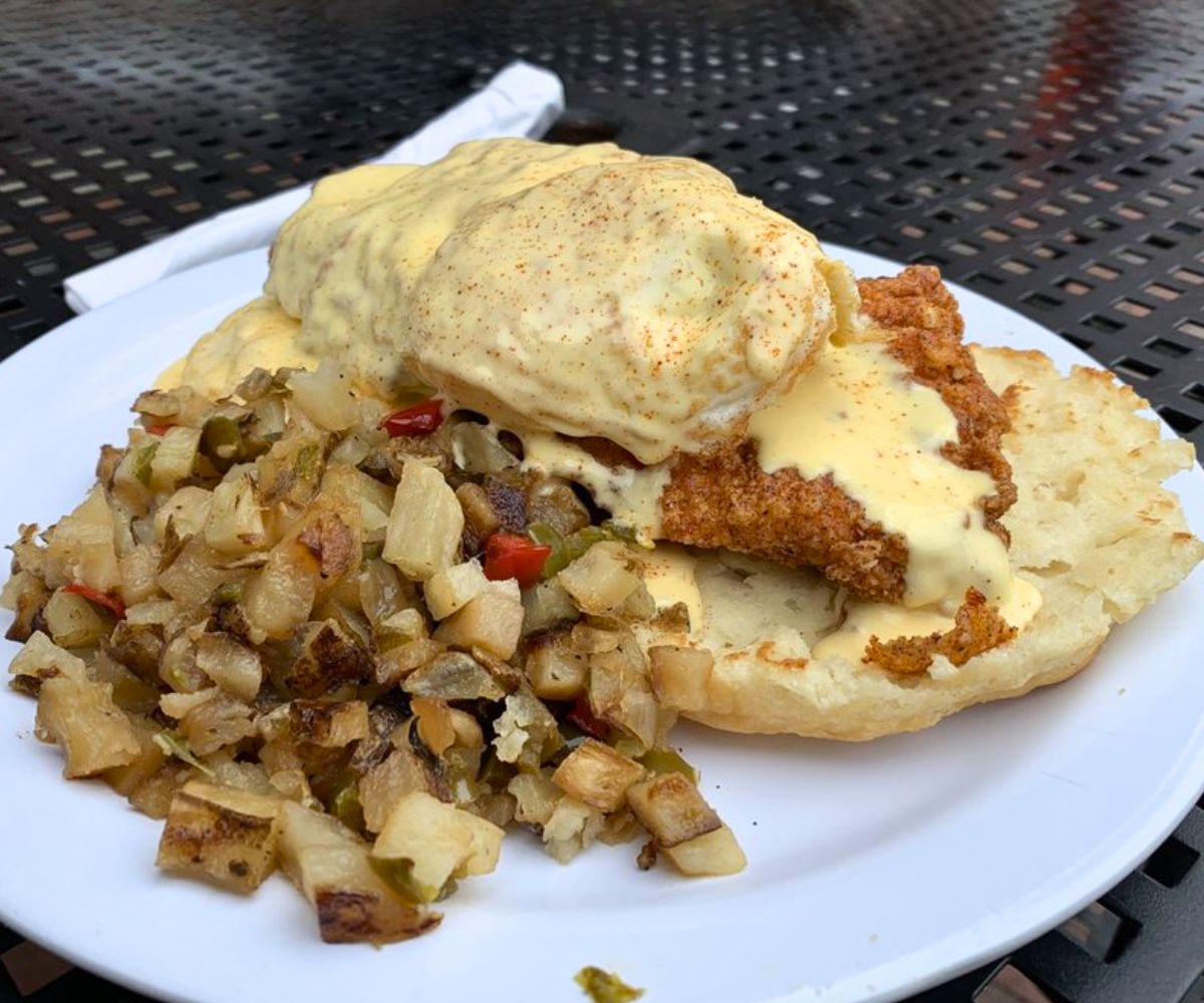 Local Benedict at The Marietta Local in Marietta, Georgia