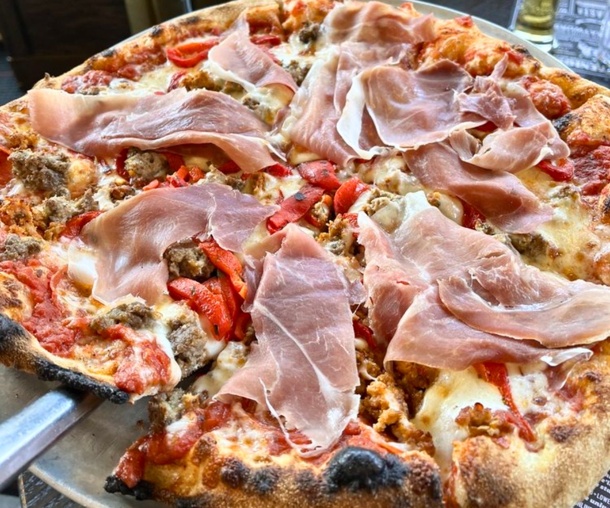 Luca Brasi Pizza at Bettola in Cranston, RI