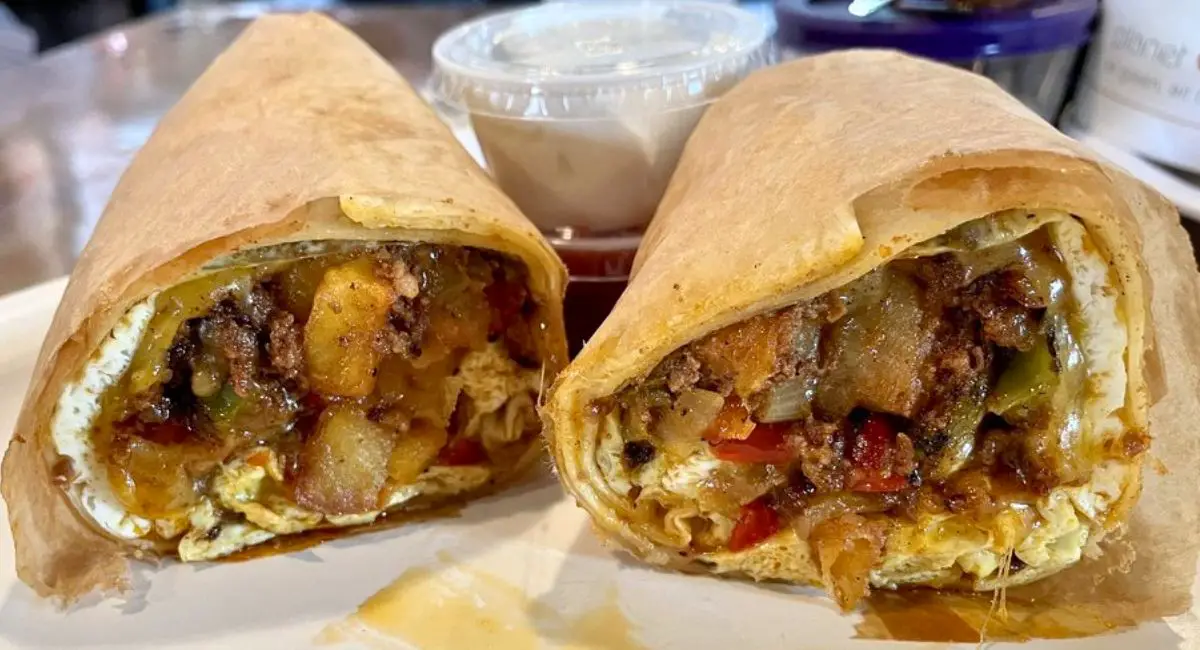 Breakfast Burrito at The Marietta Local in Marietta, Georgia