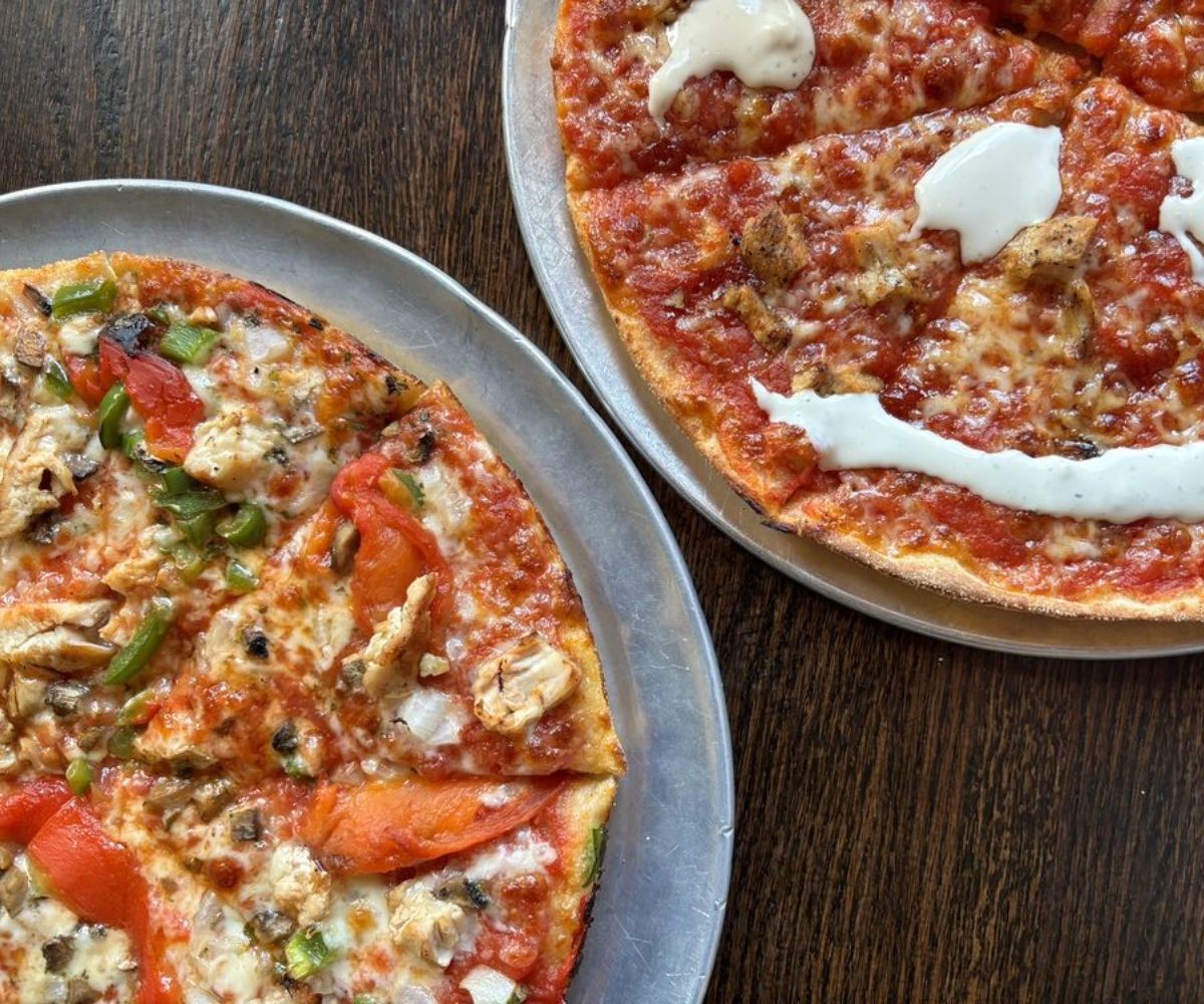 pizzas at Grainsley's Kitchen + Drinks in Warwick, Rhode Island