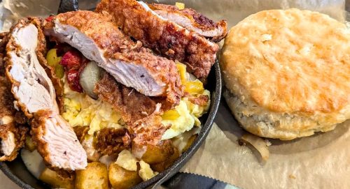 Local Breakfast Skillet at The Marietta Local in Marietta, Georgia