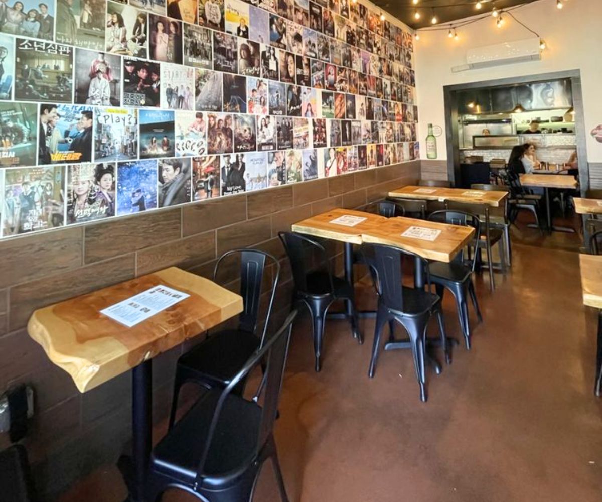 interior of 1st Street Pocha in Beaverton, OR