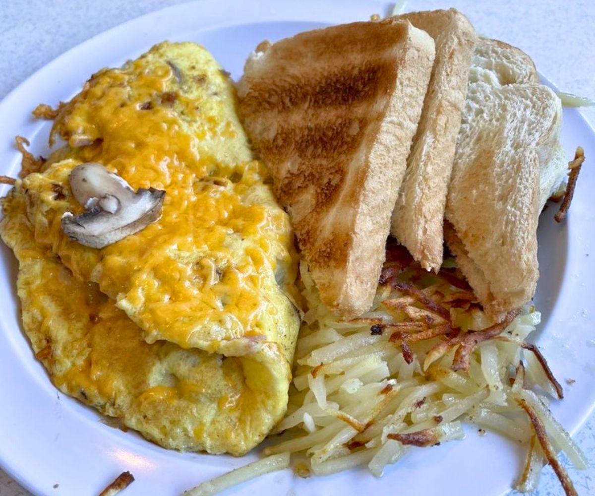 Elvis Omelette at One Man Band in Lehi, Utah