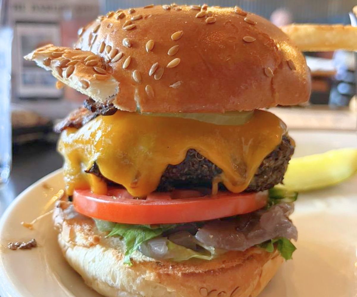 McBarley Burge at The Barley House Restaurant & Tavern in Concord, NH