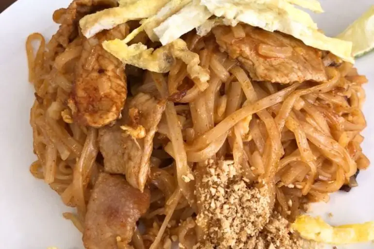 Pad Thai at Jong's Thai Kitchen in Topeka, KS