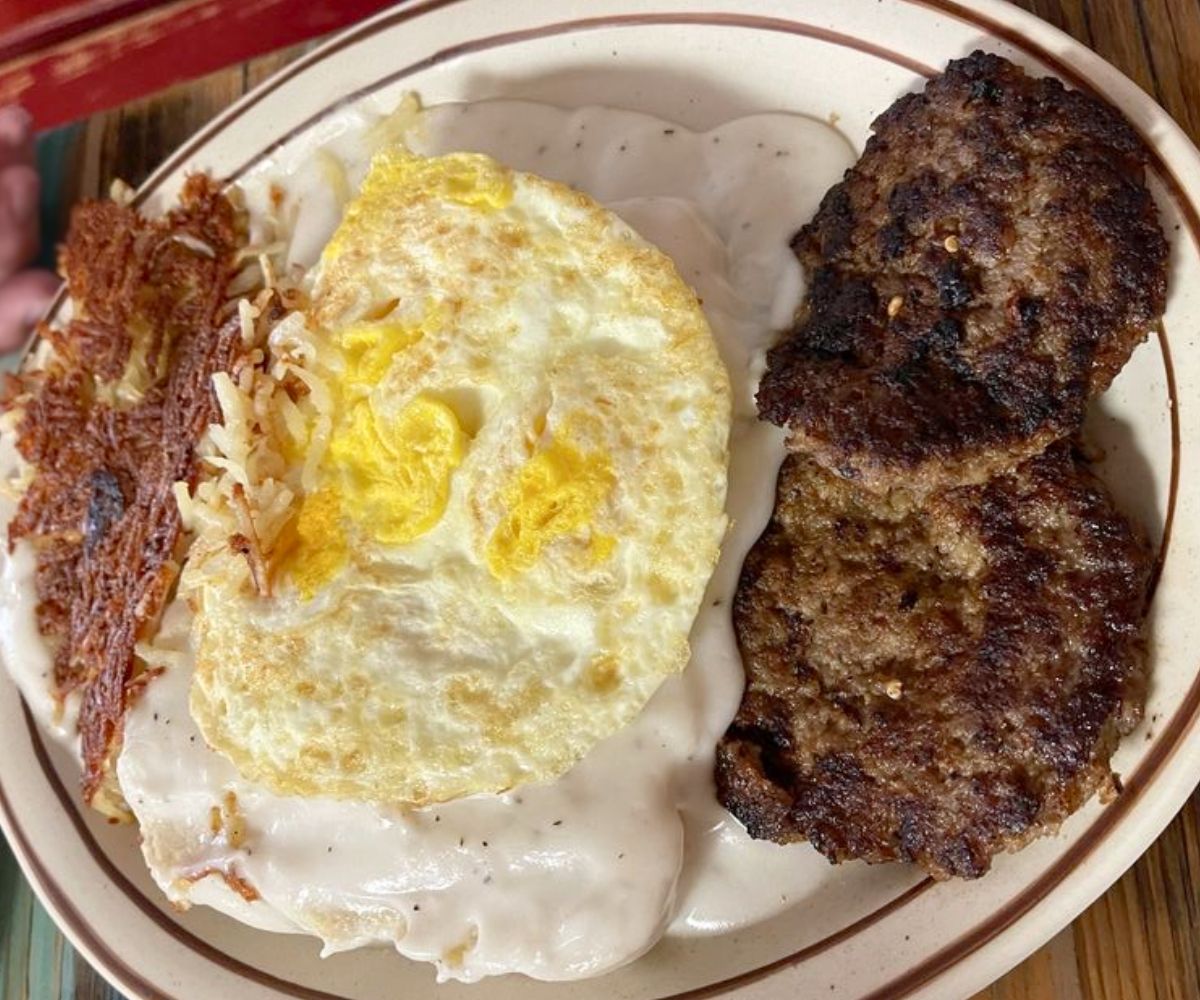 Starving Cowboy Breakfast at Cowboy Cafe in Roswell, NM