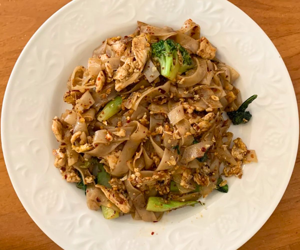 Pad See Ew at Jong's Thai Kitchen in Topeka, Kansas