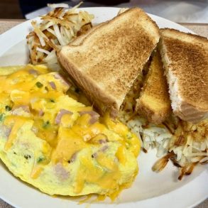 Denver Omelet at Sherrie's Place in Casper, Wyoming