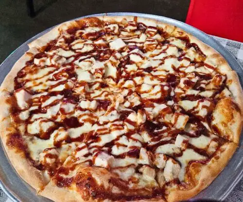 BBQ Chicken Pizza at Italia Pizza Cafe in Southaven, Mississippi