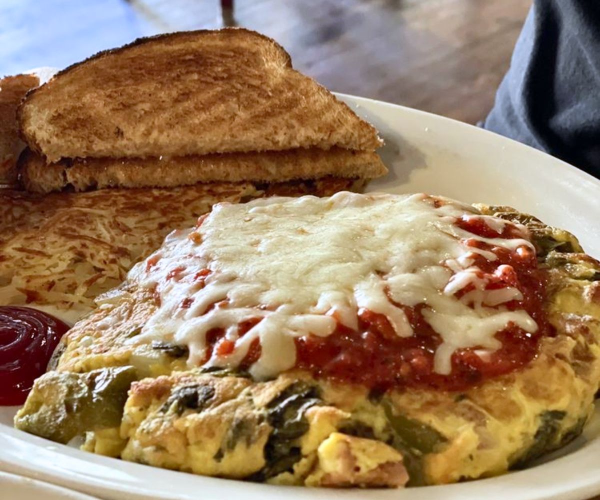 Italian Omelet at Craylee's in Utica, NY
