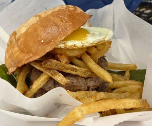 Beef Frita at Frita Baditos in Ann Arbor, Michigan