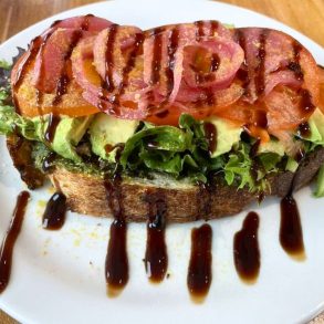 Avocado Prost at Levity Breakfast House in Norman, Oklahoma