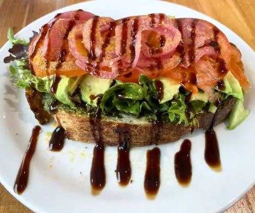 Avocado Prost at Levity Breakfast House in Norman, Oklahoma