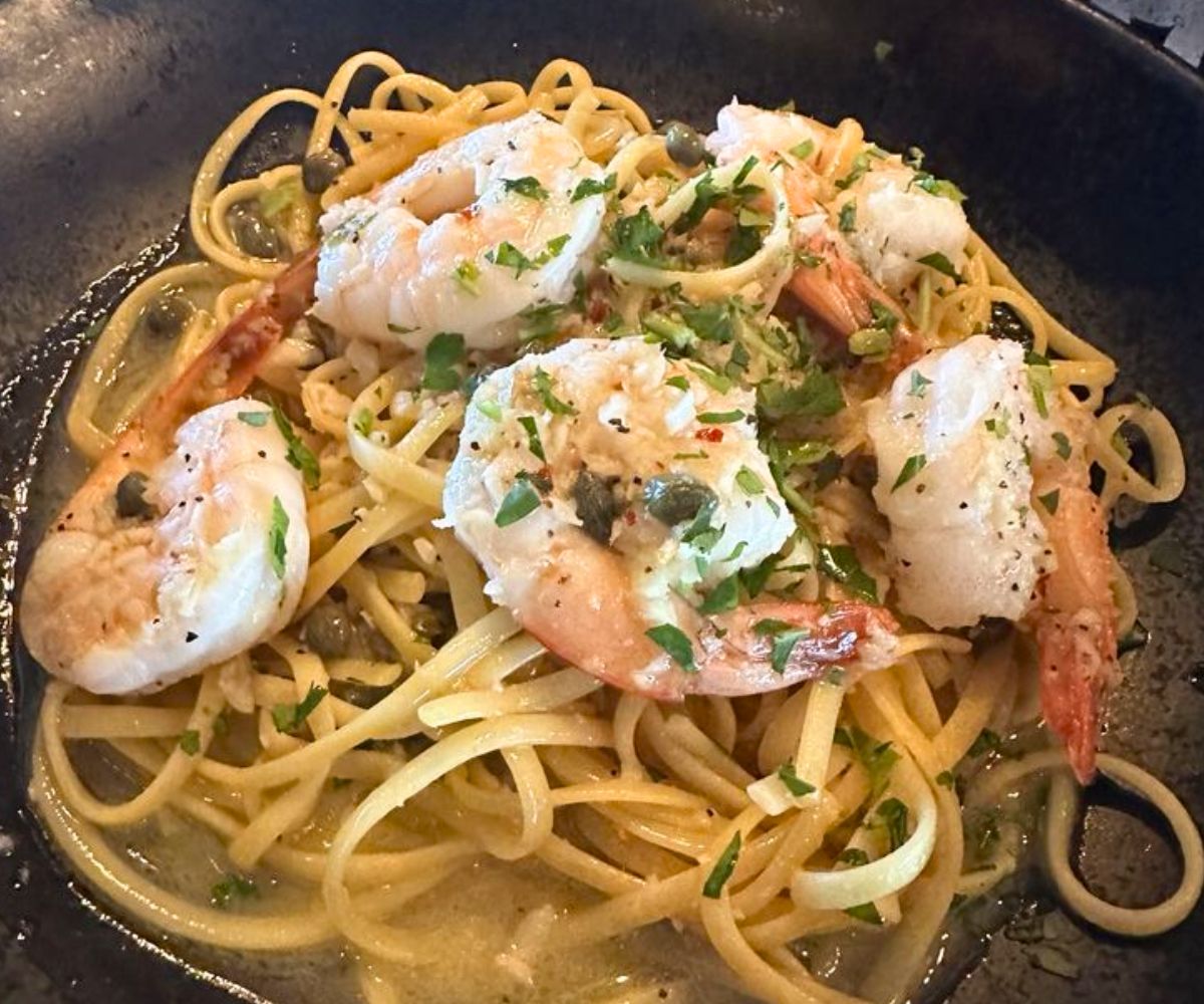 Shrimp Scampi at Gambi's in Sparks, NV