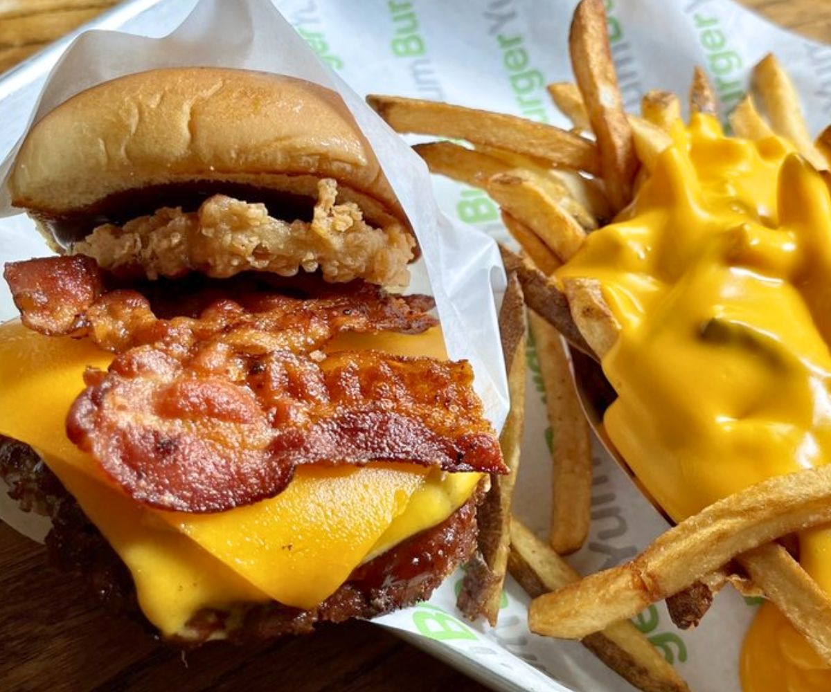 BBQ Burger at Burger Yum in Harrisburg, PA