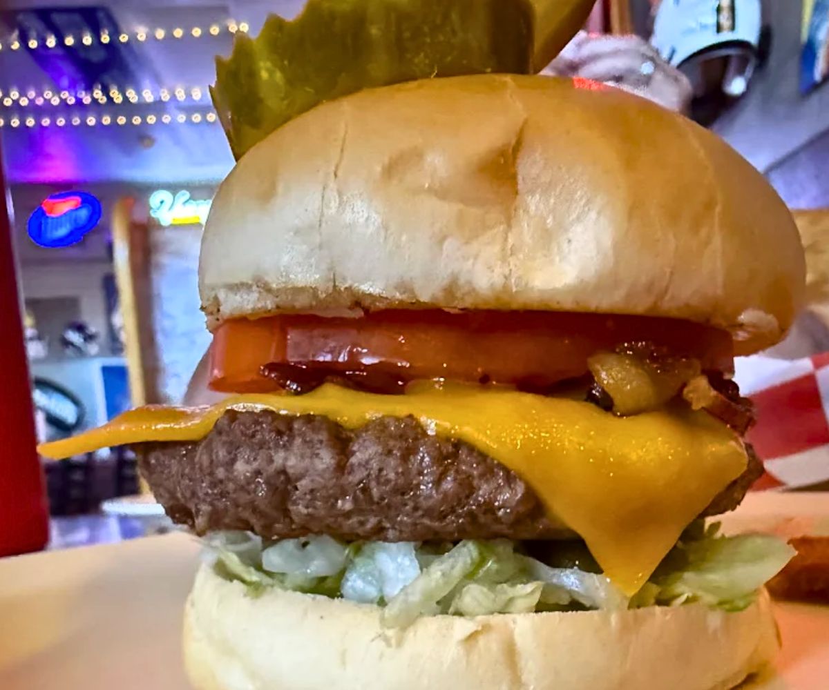 Buster Burger at Buster's Place in Murfreesboro, Tennessee