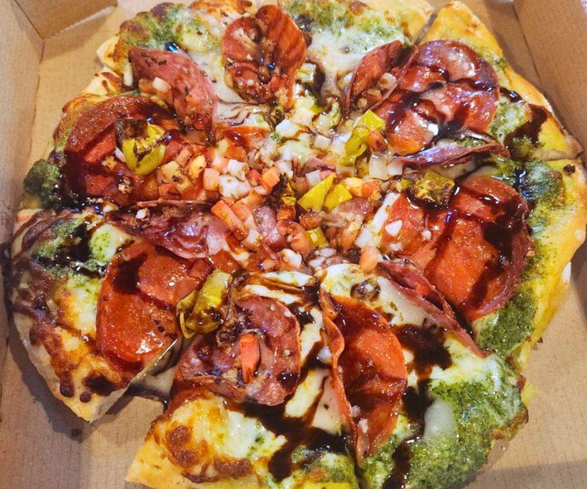 The Godfather at Uncle Bob's Pizza in Meridian, Idaho