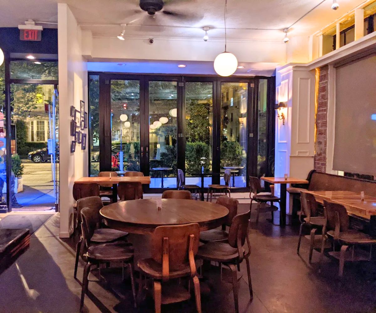 interior of Burger Yum in Harrisburg, Pennsylvania