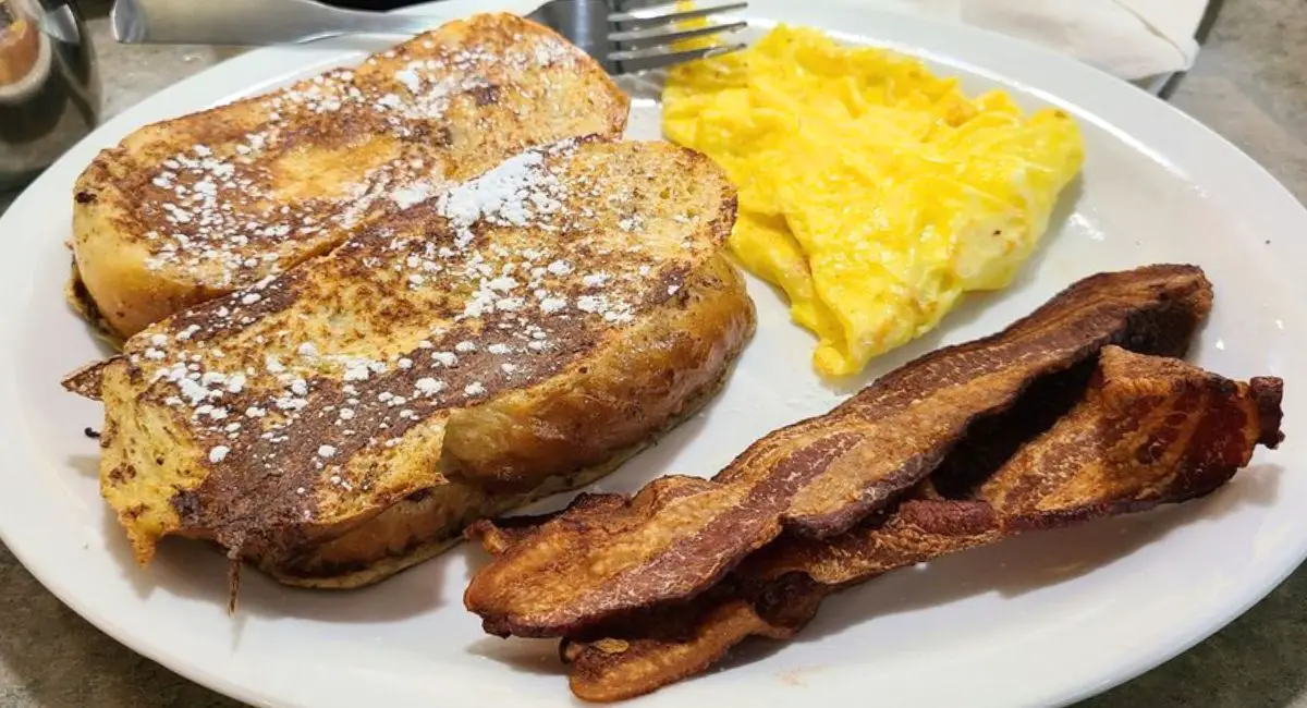 French Toast meal at Stella's Kitchen & Bakery in Billings, Montana