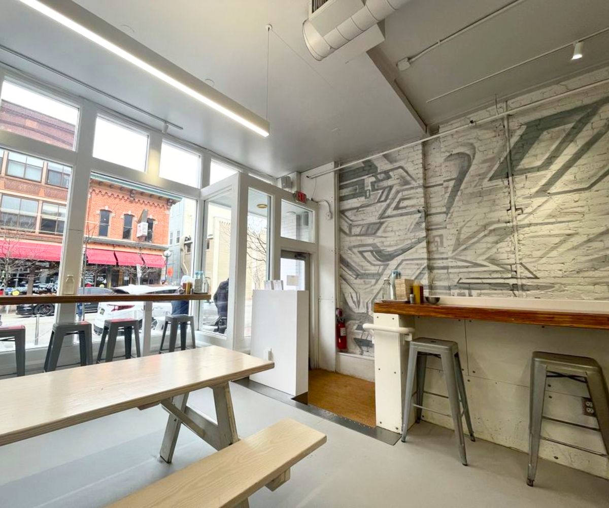 interior of Frita Baditos in Ann Arbor, Michigan