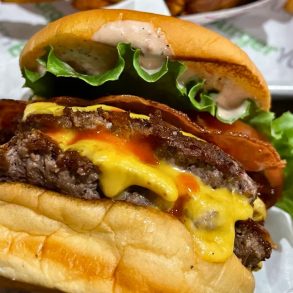 Burger Yum Double Cheeseburger at Burger Yum in Harrisburg, PA