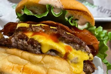 Burger Yum Double Cheeseburger at Burger Yum in Harrisburg, PA