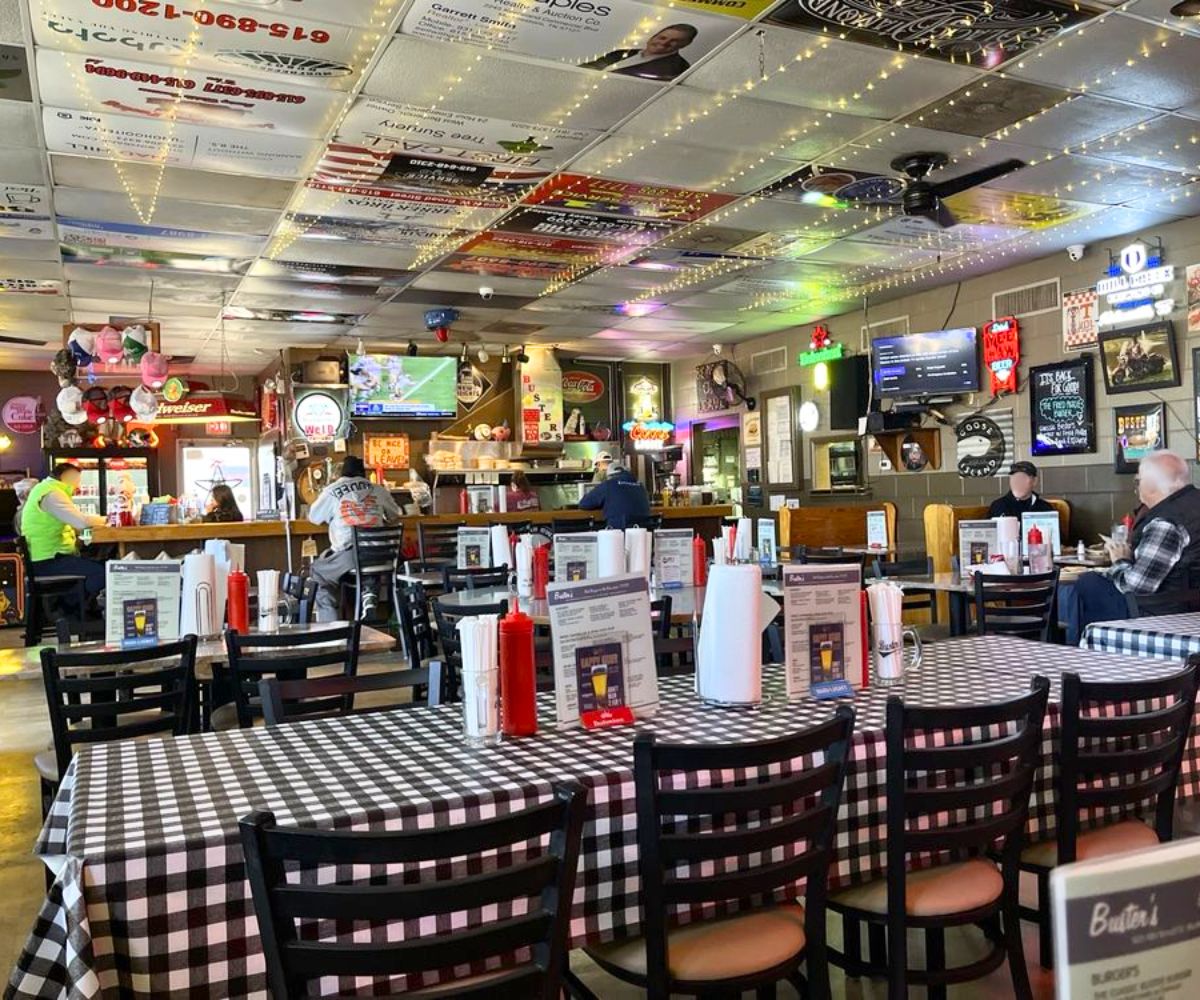 interior of Buster's Place in Murfreesboro, Tennessee