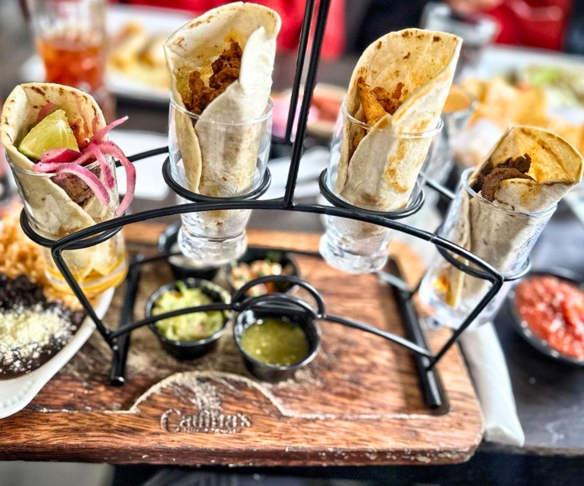 Taquitos Flight at Catrinas Tacos & Tequilas in Independence, MO