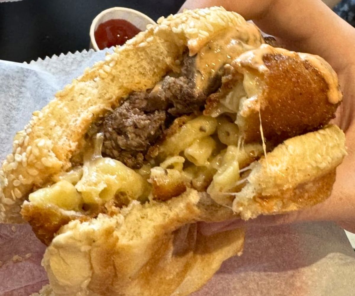 MacPatty at GoldBurgers in Newington, CT