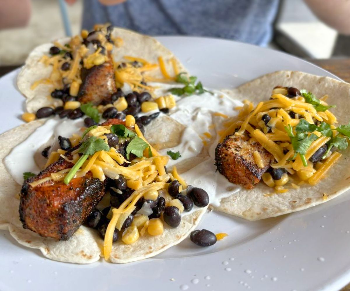 Fish Tacos at Fuller's Raw Bar in Hampton, Virginia