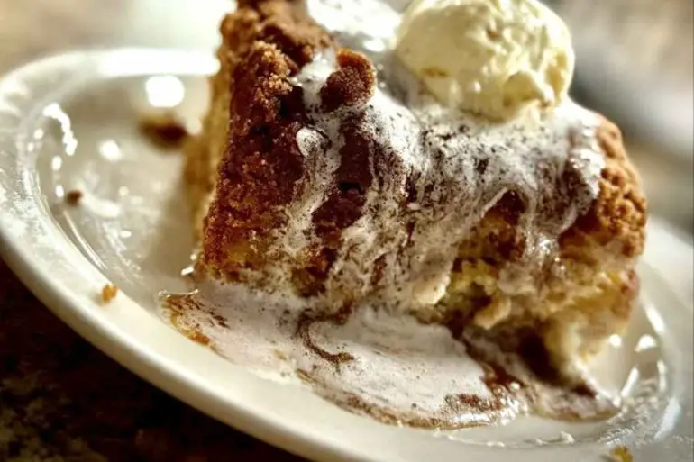coffee cake at carolyn's cafe in redlands ca