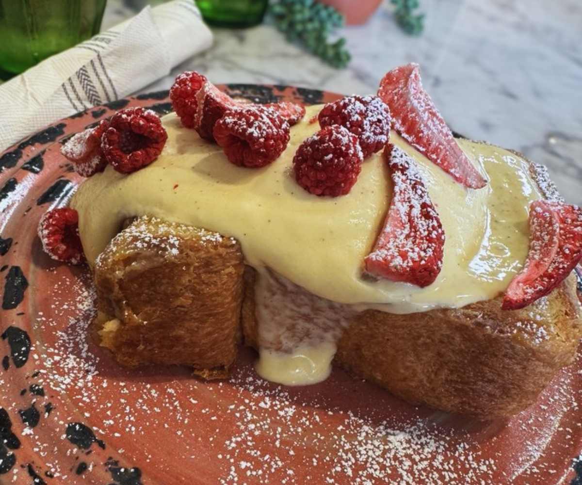 frenchicano toast at amor a mi in Burbank ca