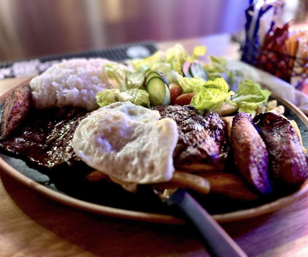 grilled steak at Micas Restobar in La Verne