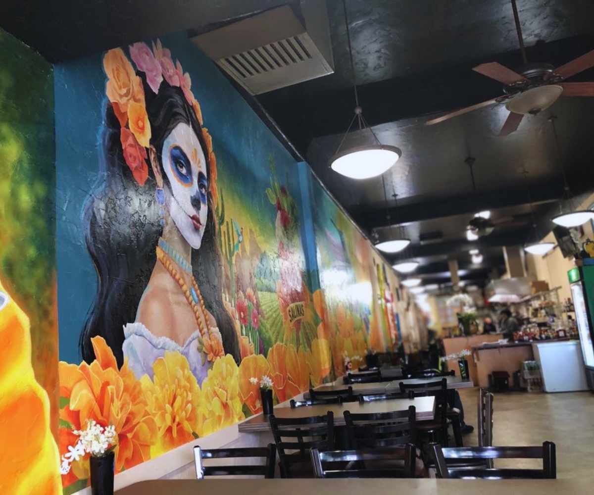 inside El Colibri Restaurant and Deli in Salinas California
