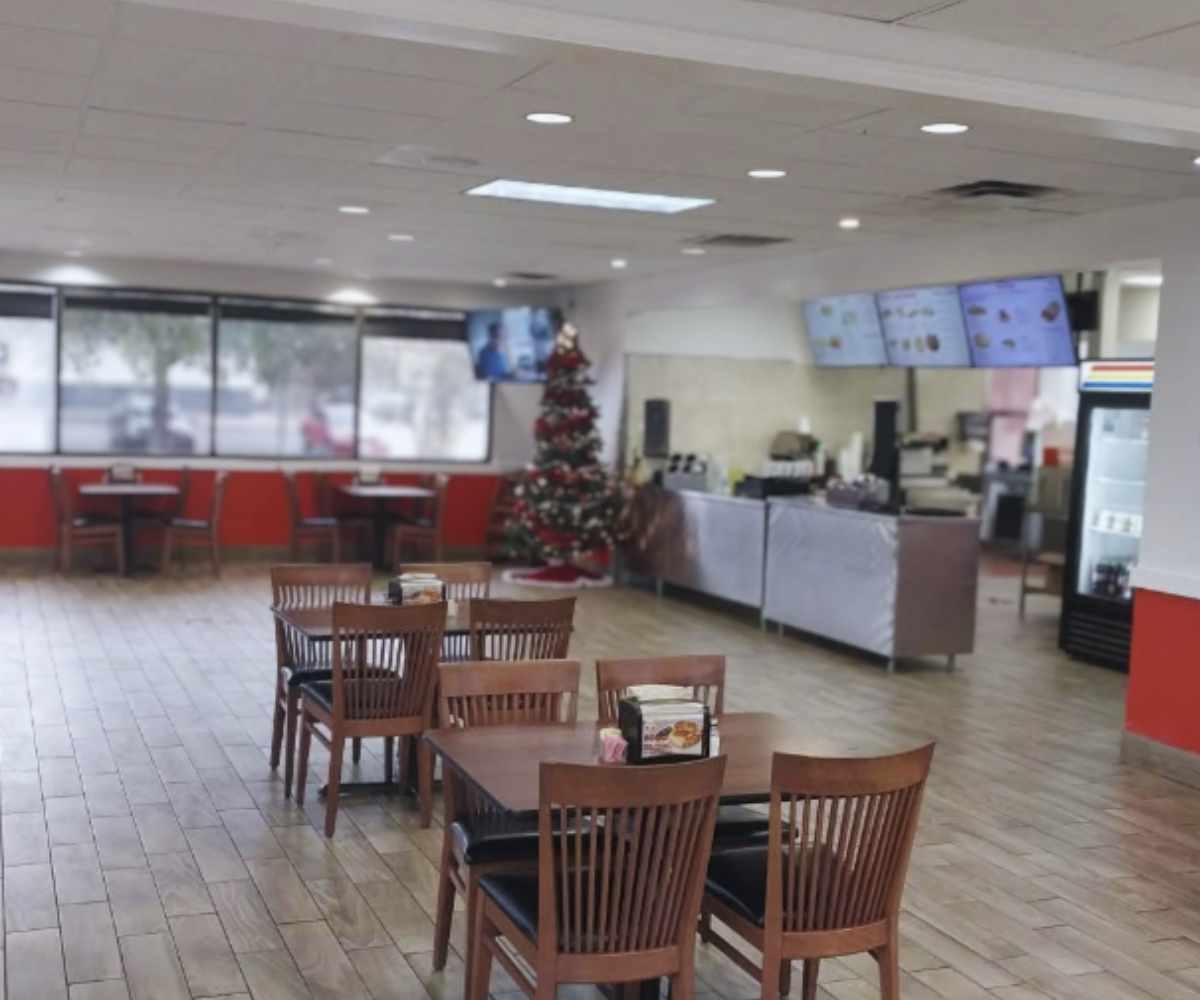 inside quesadilla king in san antonio texas