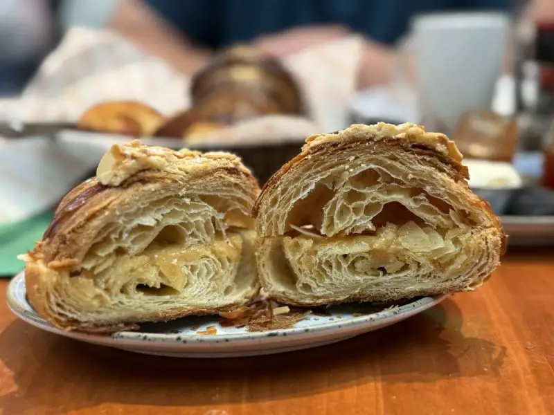 Almond croissant