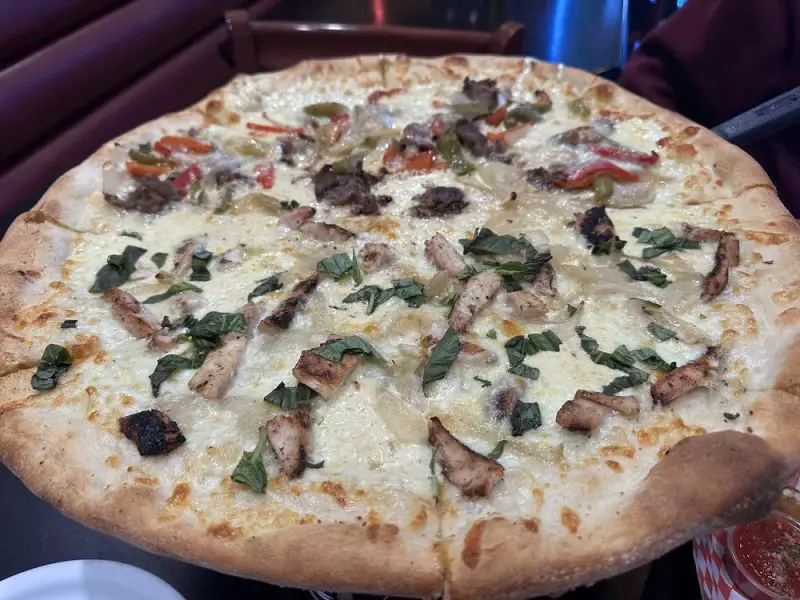 Bianca and Philly Pizza