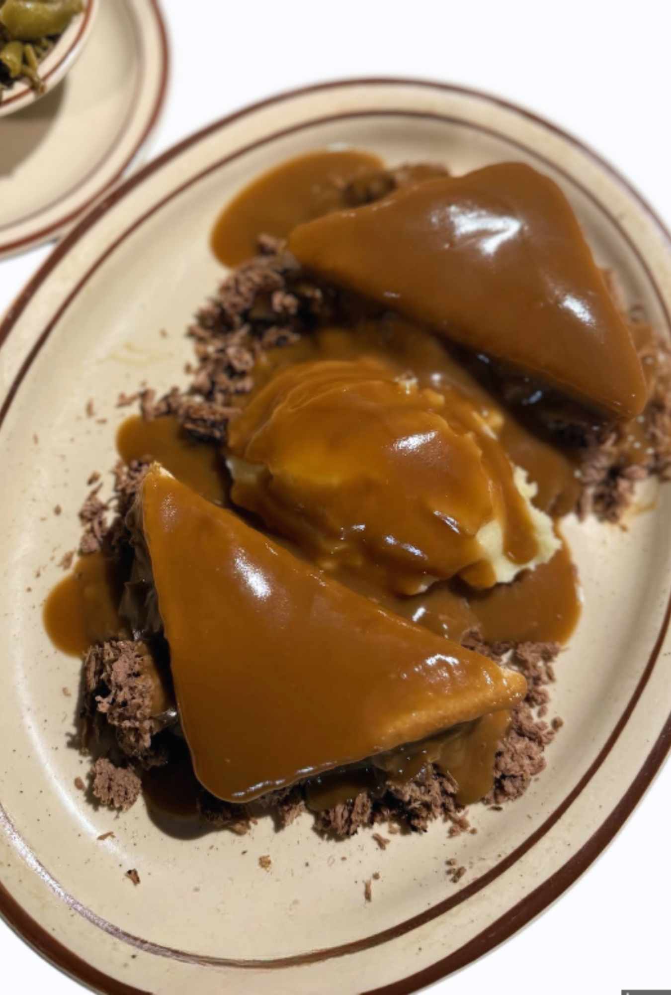 roast beef sandwich at tiffany's diner in st. Joseph MO