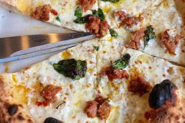 pizza at Figidini's in Providence, Rhode island