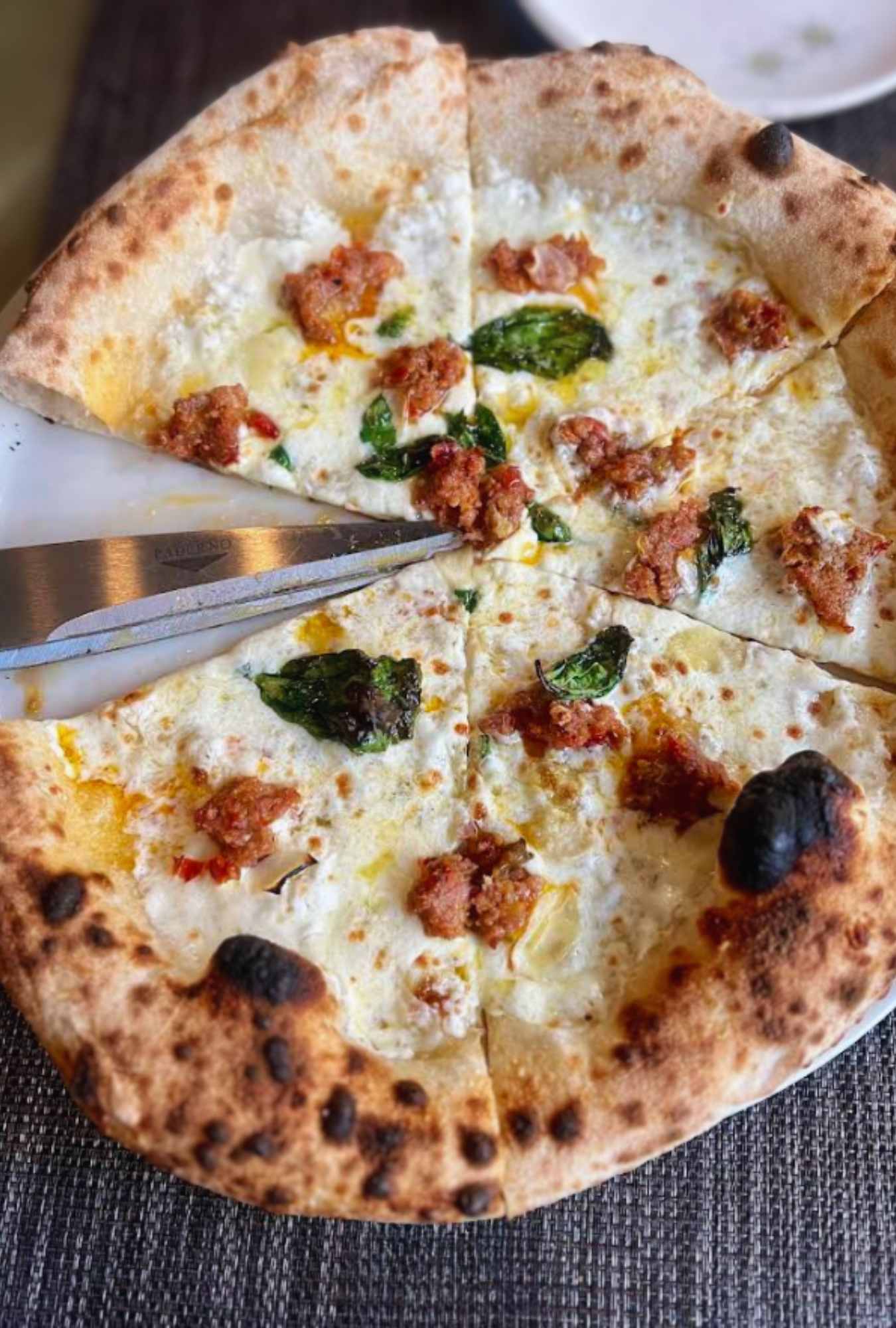 pizza at Figidini's in Providence, Rhode island