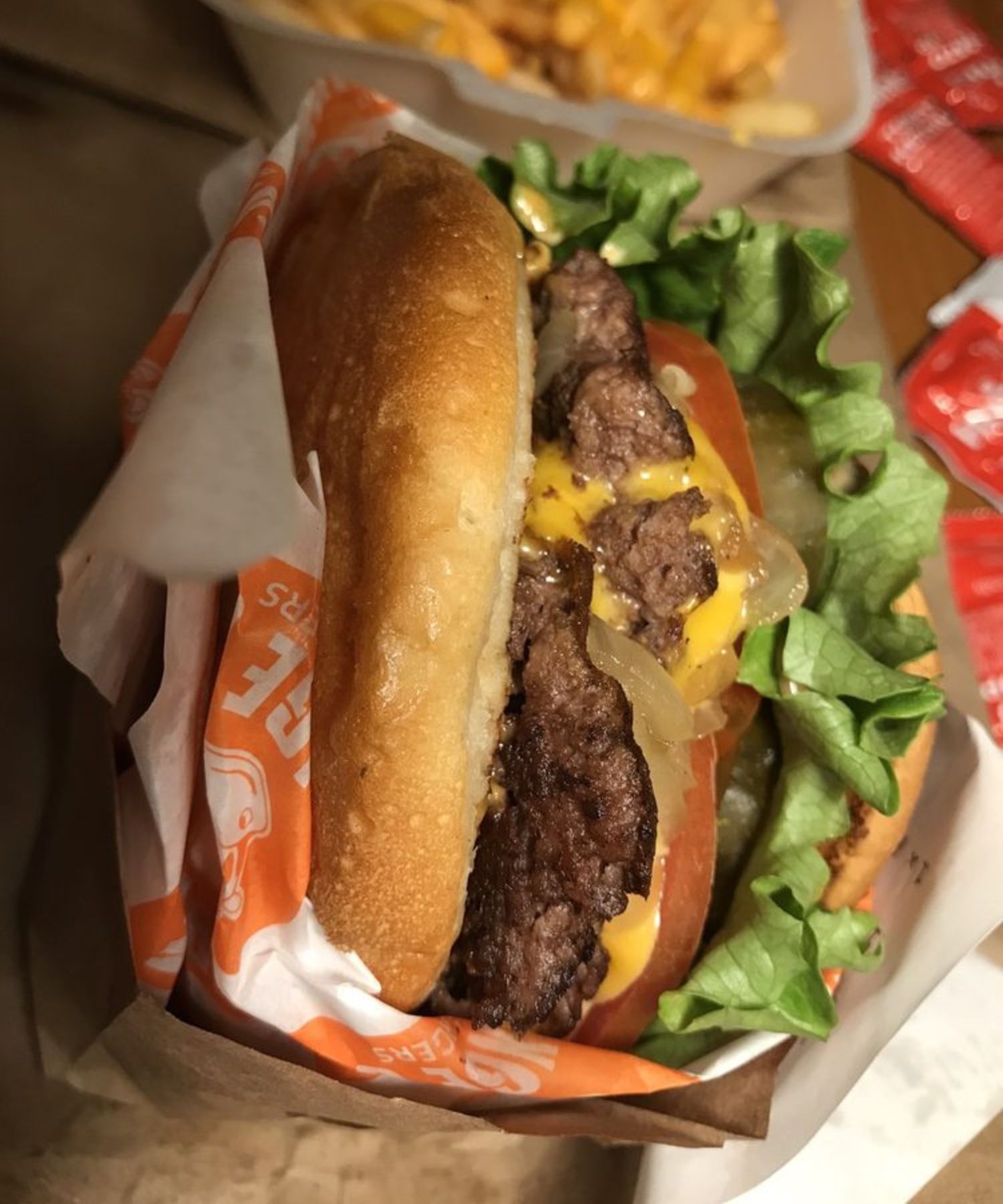 ORANGE COW BURGERS