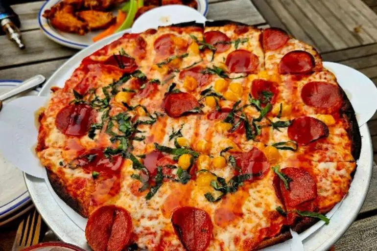 Food at JayBird Tavern located in Roanoke, VA.