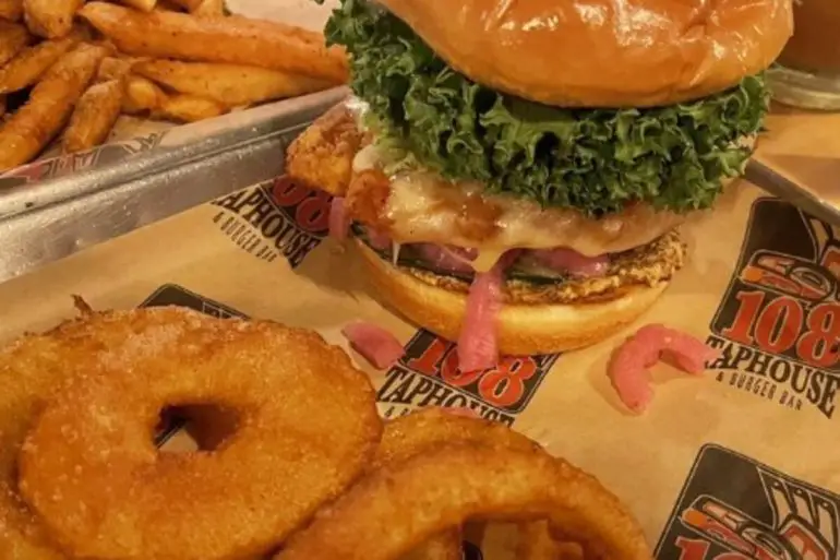 Food at 108 Tap House & Burger Bar located in Ketchikan, AK.
