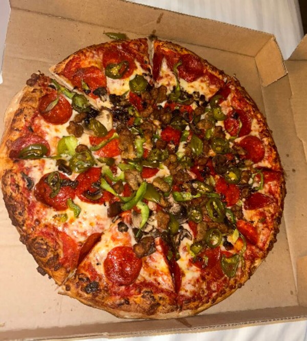 Food at Pizzava located in Sparks, NV.