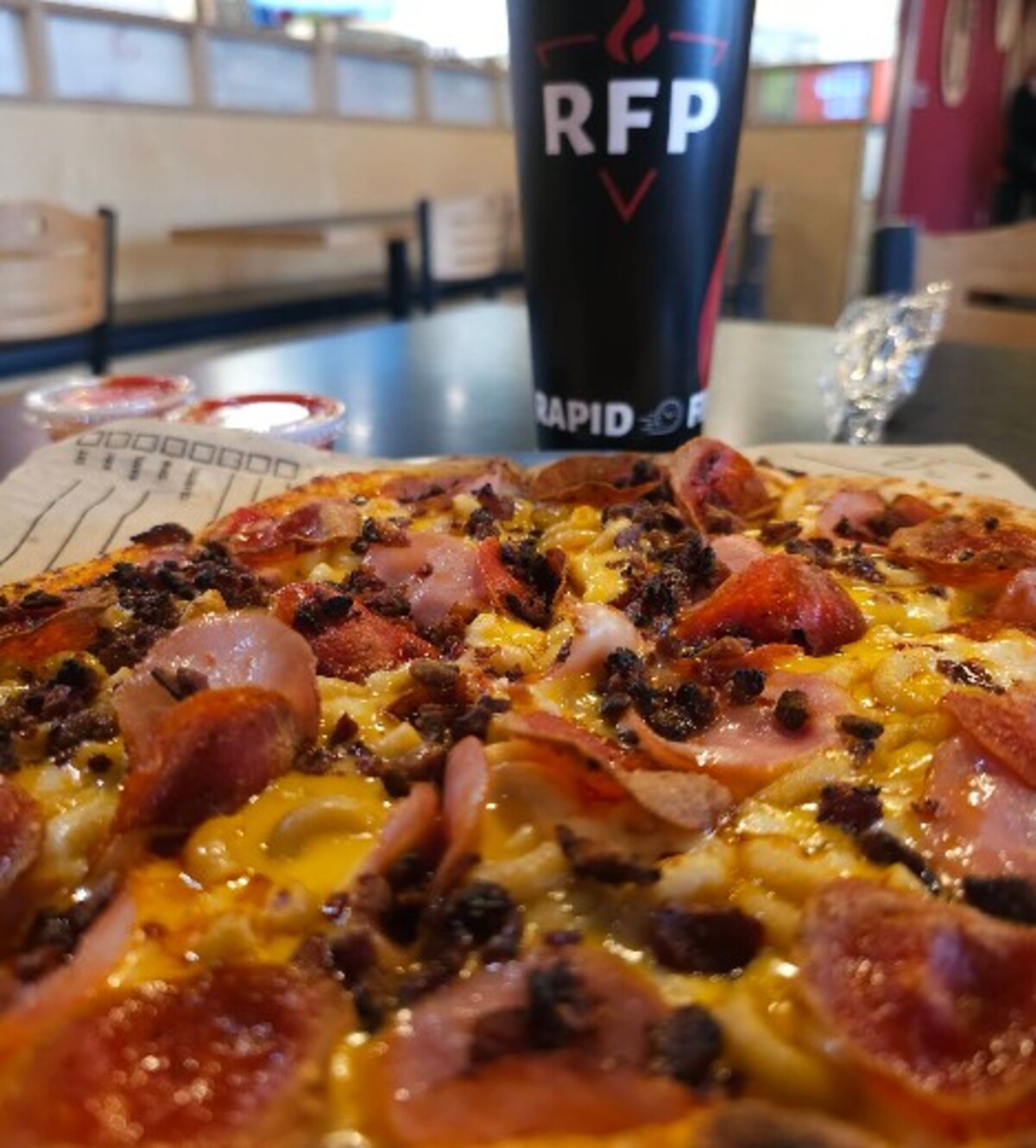 Food at Rapid Fired Pizza located in Ashland, KY. 