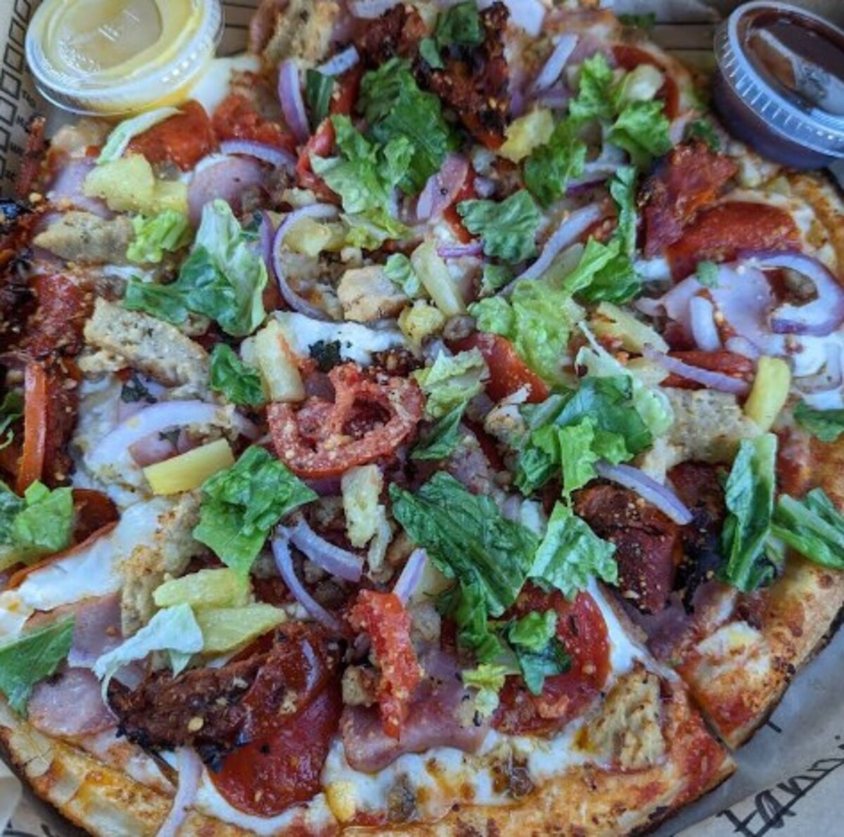 Food at Rapid Fired Pizza located in Ashland, KY. 