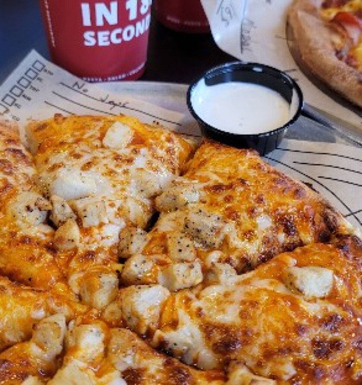 Food at Rapid Fired Pizza located in Ashland, KY. 