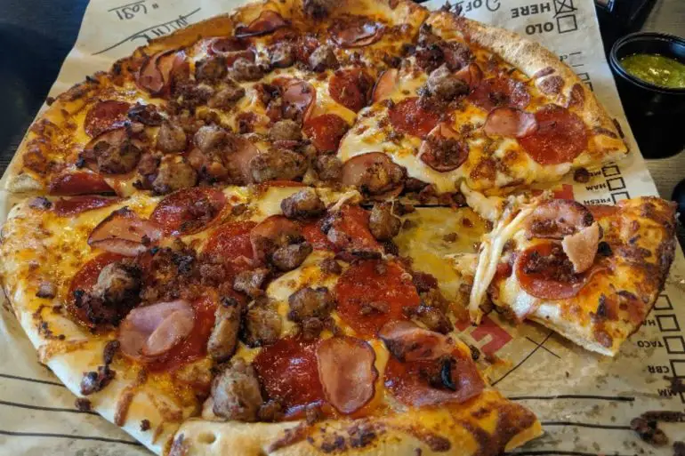 Food at Rapid Fired Pizza located in Ashland, KY.